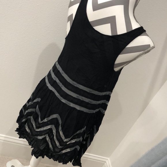 Free People swing lace inset tunic - Picture 6 of 6